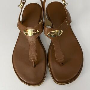 Size 8 1/2 Michael Kors Brown Sandals for Women